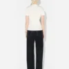 Baby Tee imprimé Laurel blanc