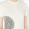 Baby Tee imprimé Laurel blanc