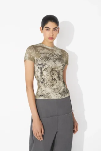 La chemise beige Madaillon