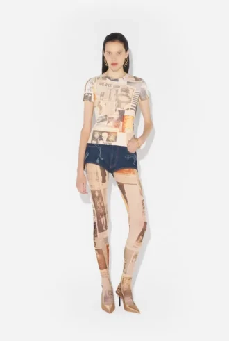La chemise en coton « Journal »