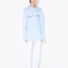 La chemise imprimée Jean Paul Gaultier bleue La chemise imprimée Jean Paul Gaultier bleue