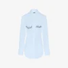La chemise imprimée Jean Paul Gaultier bleue La chemise imprimée Jean Paul Gaultier bleue