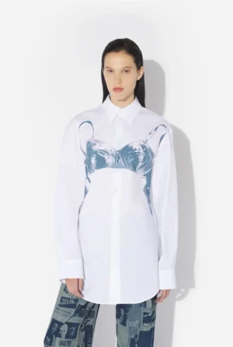 La chemise « Scanned Bra »