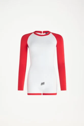 La combishort bicolore Junior Gaultier La combishort bicolore Junior Gaultier
