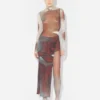 La jupe-culotte rouge « Blurry Roses » La jupe-culotte rouge « Blurry Roses »