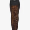 La jupe longue drapée « Wood »