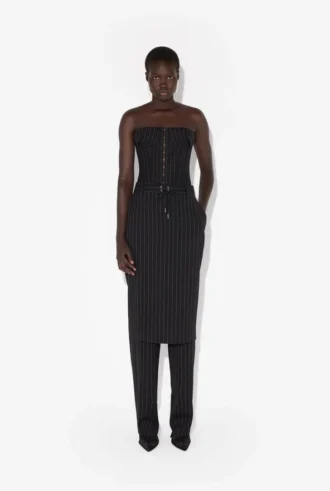 La jupe-pantalon à lacets