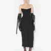 La robe bustier longue La robe bustier longue