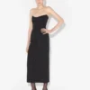 La robe bustier longue La robe bustier longue