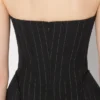 La robe bustier longue La robe bustier longue