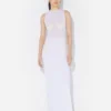 La robe conique blanche