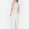 La robe conique blanche