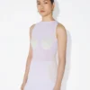 La robe conique blanche