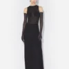 La robe conique noire