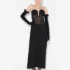 La robe corset bi-matière