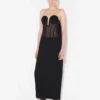 La robe corset bi-matière
