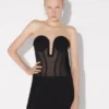 La robe corset bi-matière