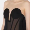 La robe corset bi-matière