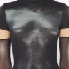 La robe courte argentée Body Dust