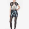 La robe courte noire Squeletor
