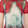 La robe courte rouge Squeletor