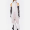 La robe drapée à effet trompe-l&rsquo;œil