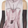 La robe drapée à effet trompe-l&rsquo;œil