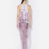 La robe en maille effet corset trompe-l&rsquo;œil