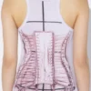La robe en maille effet corset trompe-l&rsquo;œil