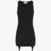 La robe à jarretières noire