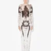 La robe longue blanche Squeletor