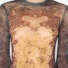 La robe longue bleue Madaillon