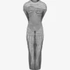 La robe longue drapée Body Morphing