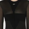 La robe longue en maille à logo