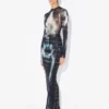 La robe longue noire Squeletor