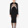La robe noire à Chevrons