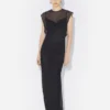 La robe « Tattoo Ruban » en tulle floqué