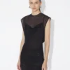 La robe « Tattoo Ruban » en tulle floqué