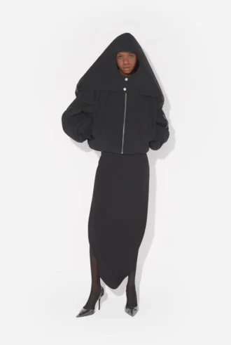 La veste aviateur à capuche