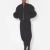La veste aviateur à capuche