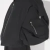 La veste aviateur à capuche