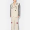La veste de costume multi-tatouages