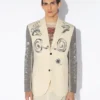 La veste de costume multi-tatouages