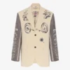 La veste de costume multi-tatouages