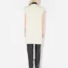 La veste de costume sans manches Vanilla