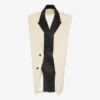 La veste de costume sans manches Vanilla