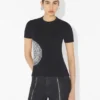 Le Baby Tee noir imprimé Laurel Le Baby Tee noir imprimé Laurel