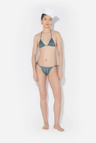 Le bas de bikini bleu Spiral Le bas de bikini bleu Spiral