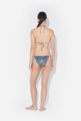 Le bas de bikini bleu Spiral Le bas de bikini bleu Spiral