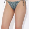 Le bas de bikini bleu Spiral Le bas de bikini bleu Spiral